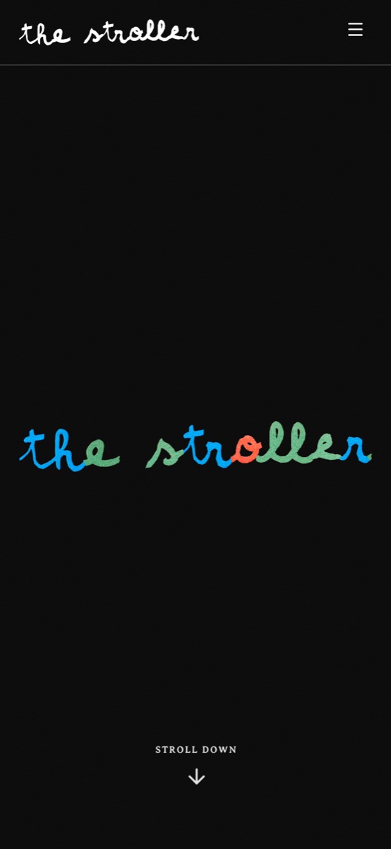 The Stroller, site d'une créatrice de contenu à Lisbonne